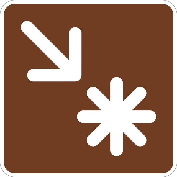 RS-080 Point of Interest Symbol Sign