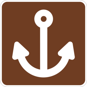 RS-053 Marina Symbol Sign