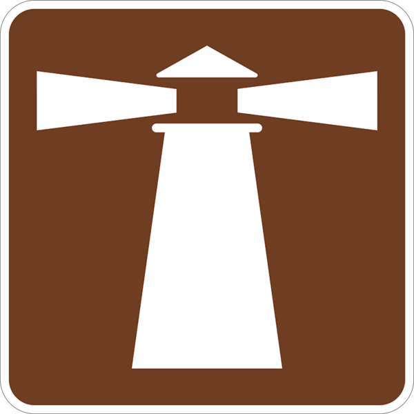 Lighthouse Symbol Sign (RS-007 )