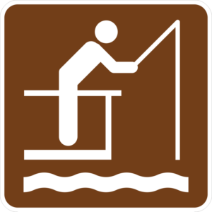 RS-119 Fishing Pier Symbol Sign