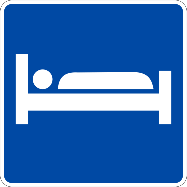 D9-9 Lodging Symbol Sign