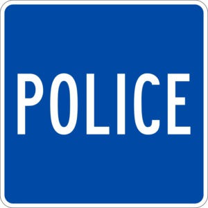 D9-14 Police Sign