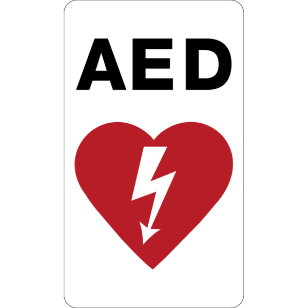 AED Heart Symbol Sign