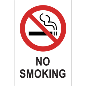 No Smoking Sign
