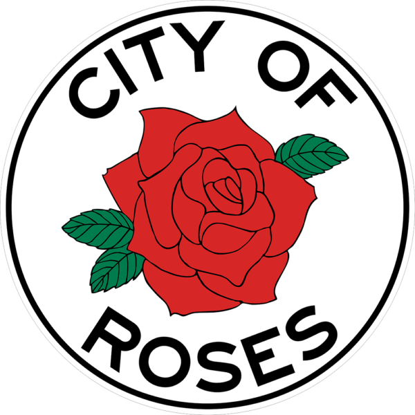 City of roses sign