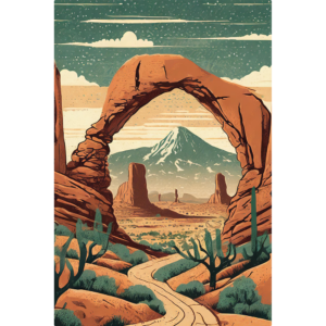 Arches National Park Painting