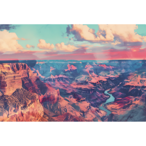 Grand Canyon Riso Print