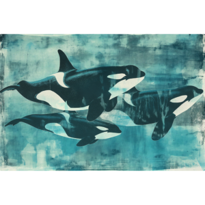 Orca Tapestry
