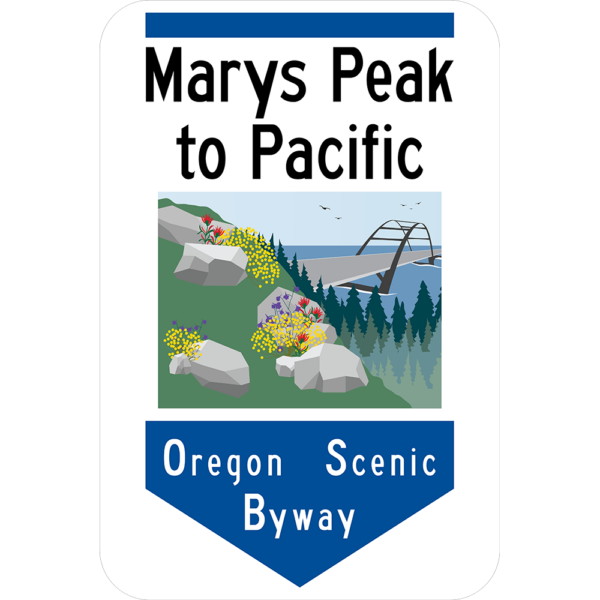 Marys Peak to Pacific Oregon Scenic Byway