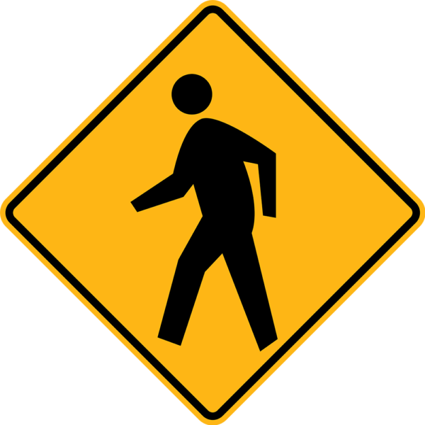 W11-2 Pedestrian Symbol.